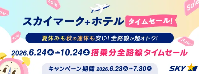 スカイマーク　タイムセール