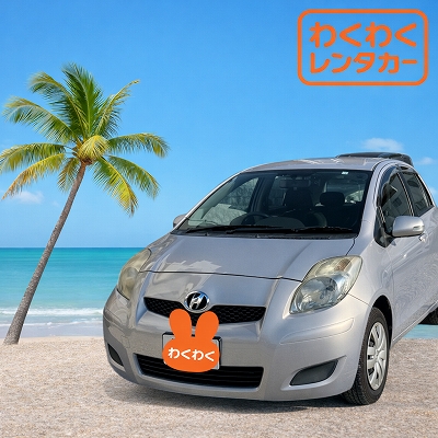 【お手軽島ドライブ！ちゅらっとコンパクトプラン♪那覇空港送迎付き【CA】ヴィッツ、マーチ、フィット(ハイシーズン)